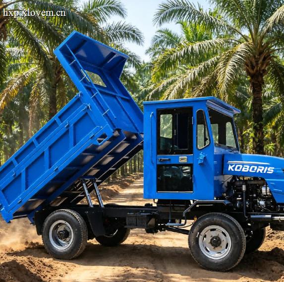 KOBORIS 4WD Farm Transport Dumper: All‑Terrain Hauling Equipment for Farms, Rural Construction and Landscaping Works